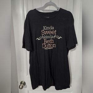 Women's Beth Dutton (Yellowstone) Tee Size 2XL